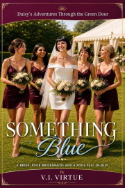 Something Blue: A Bride, Four Bridesmaids And A Pool Full Of Jelly by V. I. Virtue